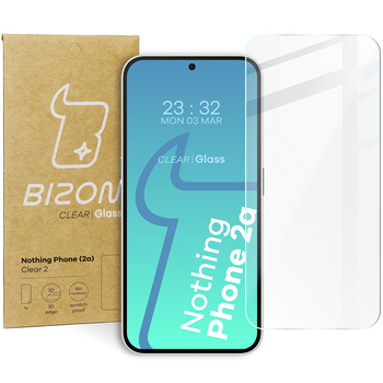 Szkło hartowane Bizon Glass Clear 2 do Nothing Phone (2a) / (2a) Plus