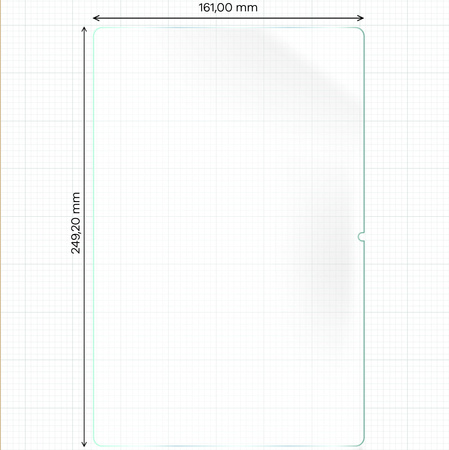 Folia imitująca papier Bizon Film Tab Papirus Duo do Redmi Pad SE, 2 sztuki
