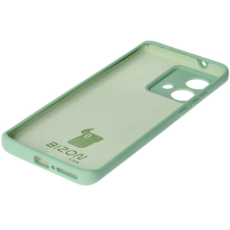 Silikonowe etui Bizon Soft Case do Motorola Edge 40 Neo, jasnozielony