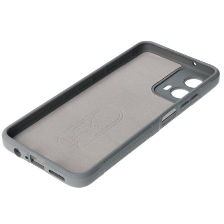 Pancerne etui Bizon Case Tur do Motorola Moto G34 5G, jasnoszare