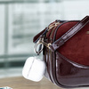 Elastyczne etui z karabińczykiem Bizon Case Headphone Clear do AirPods 4 przeźroczyste