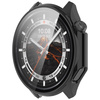 Etui ze szkłem do zegarka Bizon Case+Glass Watch do OnePlus Watch 3 / Oppo Watch X2, czarne