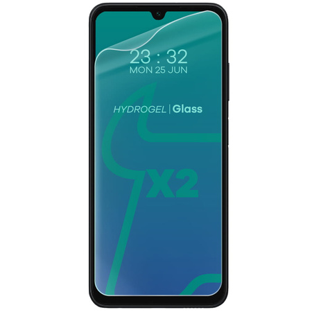 Folia hydrożelowa na ekran Bizon Glass Hydrogel Front Duo do Galaxy A05s, 2 sztuki