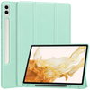 Etui Bizon Case Tab Lizard do Galaxy Tab S10 Plus / S9 Plus, miętowe