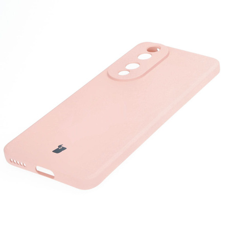 Etui Bizon Case Silicone Sq do Honor 90, jasnoróżowe