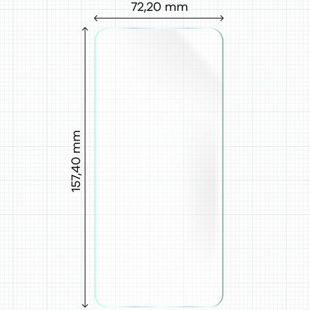 Folia hydrożelowa na ekran Bizon Glass Hydrogel Front Duo do Nothing Phone (2a) / (2a) Plus, 2 sztuki