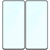 Szkło hartowane Bizon Glass Edge Duo do OnePlus Nord CE5 5G, czarna ramka, 2 sztuki