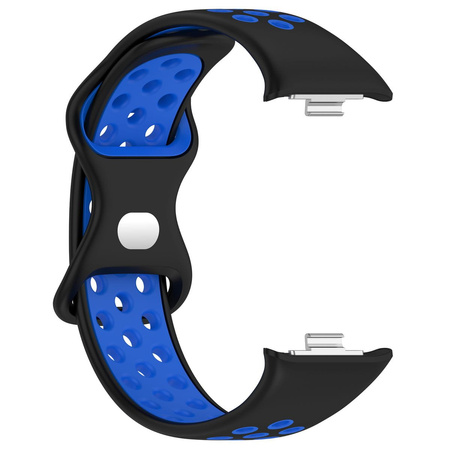 Pasek Bizon Strap Watch Octo do Xiaomi Redmi Watch 5/4 / Smart Band 9/8 Pro, czarno-niebieski