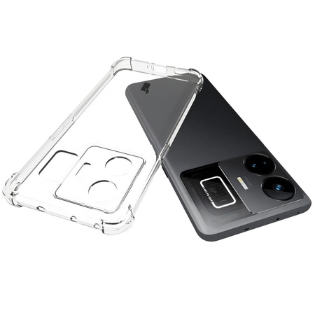 Elastyczne etui Bizon Case Salpa do Realme GT3, przezroczyste