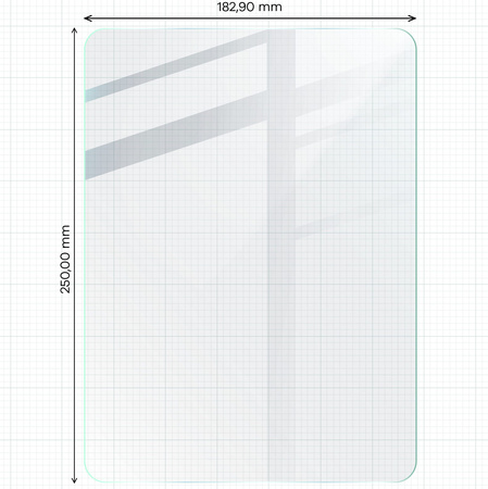 Szkło hartowane Bizon Glass Tab Clear Duo do Oppo Pad Neo, 2 sztuki