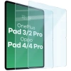 Szkło hartowane do tabletu Bizon Glass Tab Clear Duo do OnePlus Pad 3/2 Pro/OPPO Pad 4/4 Pro, 2 sztuki