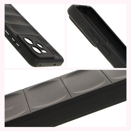 Pancerne etui Bizon Case Tur do Realme GT 7 Pro, czarne