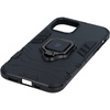 Etui Bizon Case Armor Ring do iPhone 12 / 12 Pro, czarne