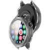 Etui ze szkłem do zegarka Bizon Case+Glass Watch do Xiaomi Watch S4, przezroczyste