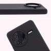 Silikonowe etui Bizon Soft Case do Xiaomi POCO F7 Pro, czarne