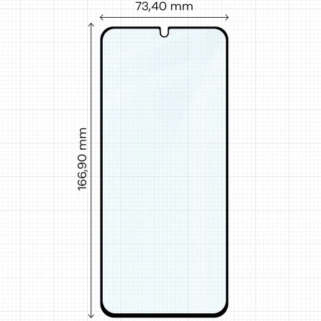2x Szkło + szybka na aparat Bizon Edge 2 Pack do Xiaomi Redmi A5 4G / POCO C71 4G
