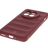 Pancerne etui Bizon Case Tur do OnePlus 13, burgundowe