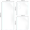 Folia hydrożelowa na tył i przód Bizon Glass Hydrogel Set do Xiaomi Mix Flip