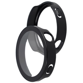 Etui ze szkłem do zegarka Bizon Case+Glass Watch do Huawei Watch GT6 41 mm, czarne