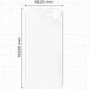 Folia hydrożelowa na tył Bizon Glass Hydrogel do iPhone 16e, 1 sztuka