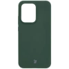 Silikonowe etui Bizon Soft Case do Oppo Reno13, ciemnozielone