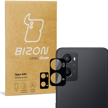 Szkło na aparat Bizon Glass Silk Lens dla Oppo A96, 2 sztuki