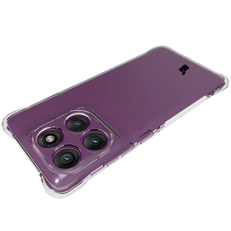 Elastyczne etui Bizon Case Salpa do Motorola Edge 60 Pro, przezroczyste
