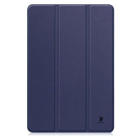 Etui Bizon Case Tab Lizard do Galaxy Tab S10 Ultra / S9 Ultra, granatowe