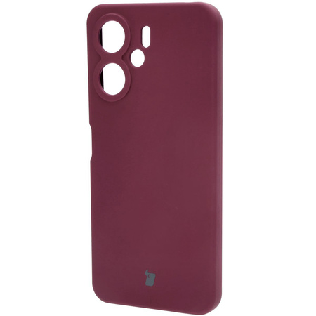 Silikonowe etui Bizon Soft Case do Xiaomi Redmi 13C 4G / Xiaomi Redmi 13C 5G / Xiaomi Poco C65, ciemnofioletowe