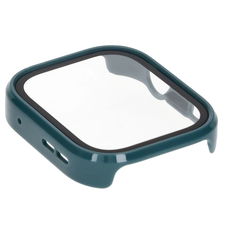 Etui ze szkłem do zegarka Bizon Case+Glass Watch do Huawei Watch Fit 4 Pro, zielone