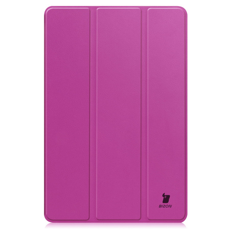 Etui Bizon Case Tab Croc do Xiaomi Pad 6 / Pad 6 Pro, fioletowe