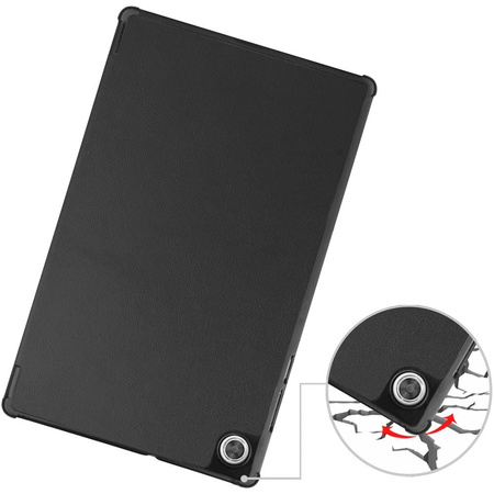 Etui Bizon Case Tab Croc do Lenovo Tab M10 Gen 2, czarne