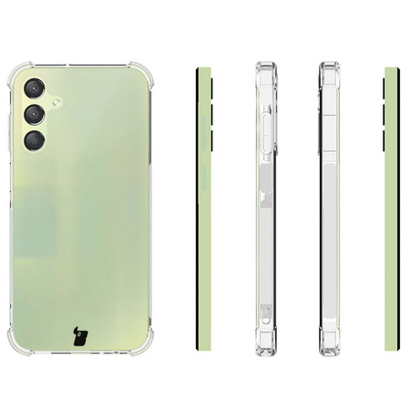 Elastyczne etui Bizon Case Salpa do Galaxy A15 5G/4G, przezroczyste