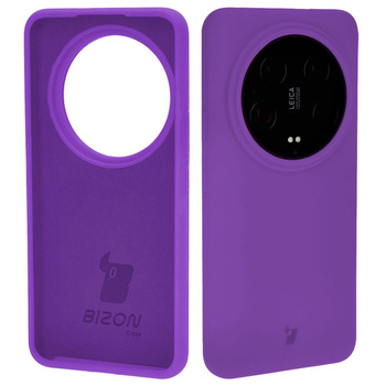 Etui silikonowe Bizon Soft Case do Xiaomi 14 Ultra, fioletowe