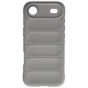 Pancerne etui Bizon Case Tur do iPhone Air, jasnoszare