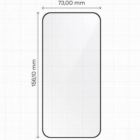 Szkło hartowane z ramką do łatwej aplikacji Bizon Glass Aplikator do iPhone 15 Pro Max, 2 sztuki