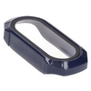 Etui ze szkłem do zegarka Bizon Case+Glass Watch do Xiaomi Smart Band 9, niebieskie