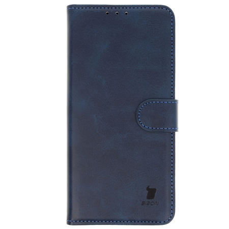 Etui z klapką Bizon Case Pocket do Xiaomi Redmi Note 14 4G, granatowe