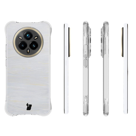 Elastyczne etui Bizon Case Salpa do Realme 14 Pro+ 5G, przezroczyste