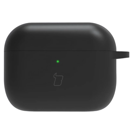 Silikonowe etui z karabińczykiem Bizon Case Headphone Silicone do AirPods Pro 3, czarne