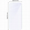 Elastyczne szkło hybrydowe Bizon Glass Mule do iPhone 17
