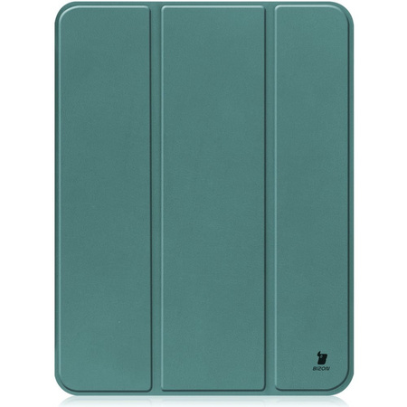 Etui Bizon Case Tab Lizard do iPad 11 / 10 gen. 2025 / 2022, ciemnozielone