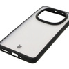 Etui Bizon Case Angelo do Xiaomi Redmi Note 14 Pro 5G / 14 Pro+ 5G / Poco X7, półprzezroczyste z czarną ramką