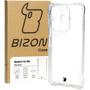 Elastyczne etui Bizon Case Salpa do Xiaomi Redmi 13 4G, przezroczyste