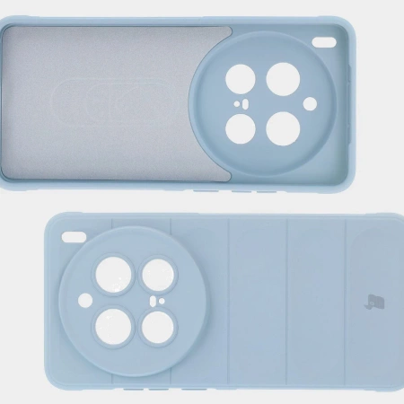 Pancerne etui Bizon Case Tur do Vivo X200 Pro, jasnoniebieskie