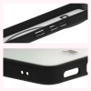 Etui z pierścieniem magnetycznym Bizon Case MatteO do Xiaomi Poco F7 Ultra, przydymione-czarne