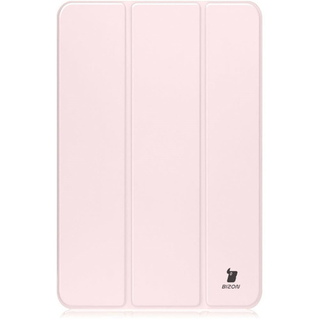 Etui Bizon Case Tab Clear Matt do Samsung Galaxy Tab S9, jasnoróżowe