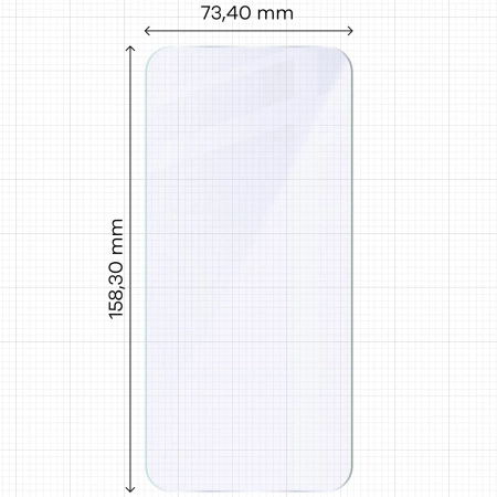 Elastyczne szkło hybrydowe Bizon Glass Mule do Xiaomi 15T Pro