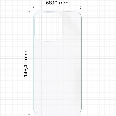 Folia hydrożelowa na tył Bizon Glass Hydrogel do iPhone 16 Pro, 1 sztuka