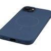 Silikonowe etui z pierścieniem magnetycznym Bizon Soft Case Magnetic do iPhone 15 Plus/14 Plus, granatowe